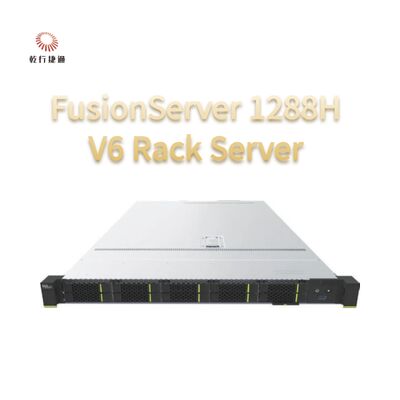 1288H V6 Huawei Fusionserver stützt 32 DDR4 DIMM und 10 die 2,5 Zoll-Festplatte 1U