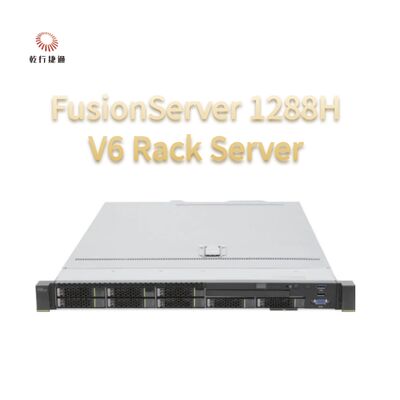 1288H V6 Huawei Fusionserver stützt 32 DDR4 DIMM und 10 die 2,5 Zoll-Festplatte 1U