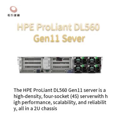 Revolutionieren Sie das Rechenzentrum HPE ProLiant DL560 Gen11 Animation Video Ultimate Speed und skalierbarer Server