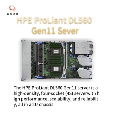 Revolutionieren Sie das Rechenzentrum HPE ProLiant DL560 Gen11 Animation Video Ultimate Speed und skalierbarer Server