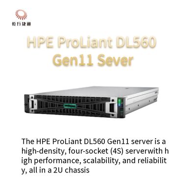 Revolutionieren Sie das Rechenzentrum HPE ProLiant DL560 Gen11 Animation Video Ultimate Speed und skalierbarer Server
