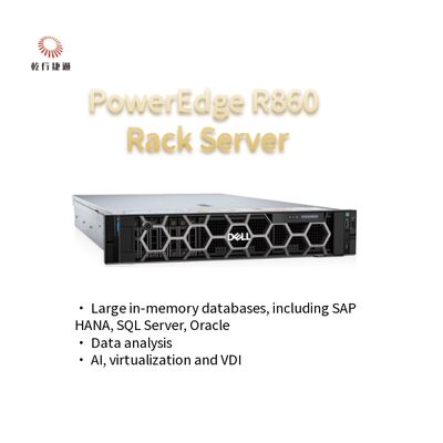PowerEdge R860 Rack-Server Intel Xeon Prozessor 2U Server-Rack-Anbieter