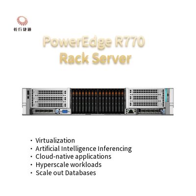 PowerEdge R770 2U dual-socket rack server Intel Xeon 6 processors