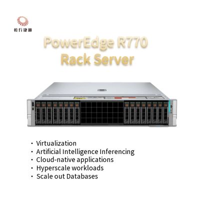 PowerEdge R770 2U dual-socket rack server Intel Xeon 6 processors