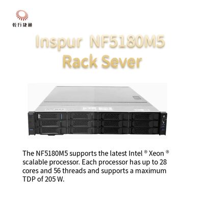 Inspur NF5180M5 eine Speicher-Server-nahtlose Berechnungs-Dichte des Gestell-1U