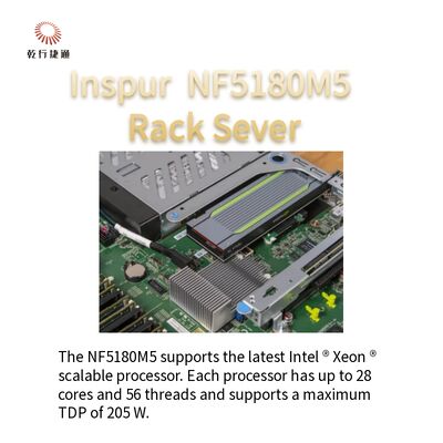 Inspur NF5180M5 eine Speicher-Server-nahtlose Berechnungs-Dichte des Gestell-1U