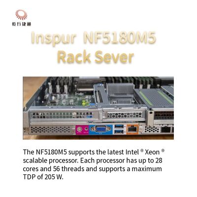 Inspur NF5180M5 eine Speicher-Server-nahtlose Berechnungs-Dichte des Gestell-1U