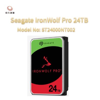 Seagate IronWolf Pro 24TB Modellnummer: ST24000NT002