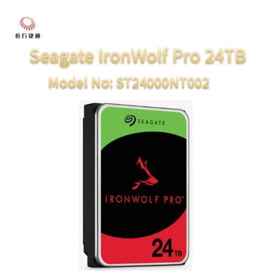 Seagate IronWolf Pro 24TB Modellnummer: ST24000NT002