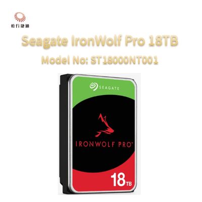 Seagate IronWolf Pro 18TB Model No: ST18000NT001