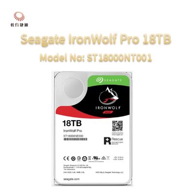 Seagate IronWolf Pro 18TB Model No: ST18000NT001