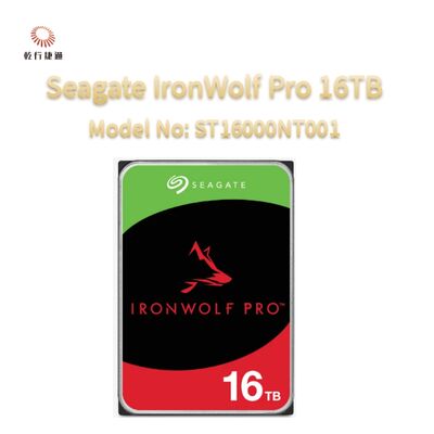 Seagate IronWolf Pro 16TB Modellnummer: ST16000NT001