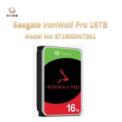 Seagate IronWolf Pro 16TB Modellnummer: ST16000NT001