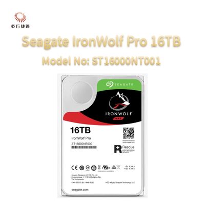 Seagate IronWolf Pro 16TB Modellnummer: ST16000NT001