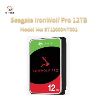 Seagate IronWolf Pro 12TB Modellnummer: ST12000NT001