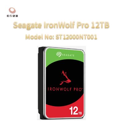 Seagate IronWolf Pro 12TB Modellnummer: ST12000NT001
