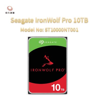 Seagate Ironwolf Pro 10TB Modellnummer: ST10000NT001