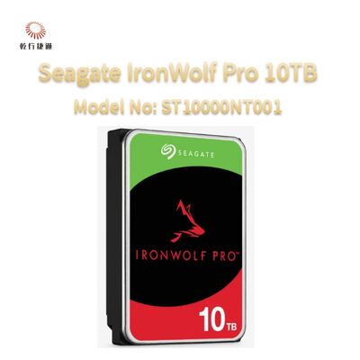 Seagate Ironwolf Pro 10TB Modellnummer: ST10000NT001