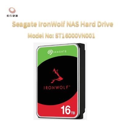 Seagate IronWolf® Network-Attached Storage (NAS) Festplatte Modellnummer: ST16000VN001