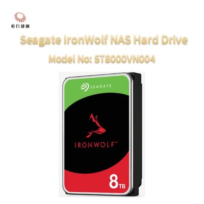 Seagate IronWolf® Network-Attached Storage (NAS) Festplatte Modellnummer: ST8000VN004