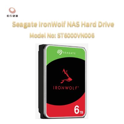 Seagate IronWolf® Network-Attached Storage (NAS) Festplatte Modell-Nr.: ST6000VN006