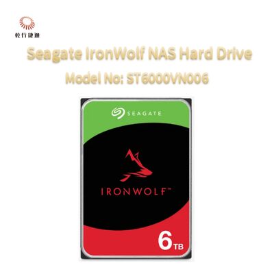 Seagate IronWolf® Network-Attached Storage (NAS) Festplatte Modell-Nr.: ST6000VN006