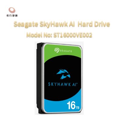 Seagate SkyHawk AI Video Festplatte Modellnummer: ST16000VE002