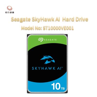 Seagate SkyHawk AI Video-Festplatte Modell-Nr.: ST10000VE001