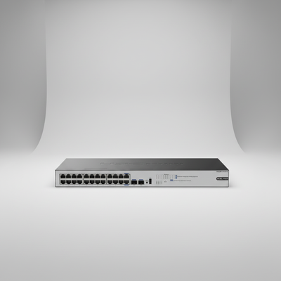H3C Mini S1226FX 10G Uplink Switch Energiesparender grüner Switch