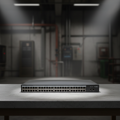 H3C S1248 Full Gigabit Ethernet Switch 48 10/100/1000Mbps automatisch verhandelbare RJ45-Ports