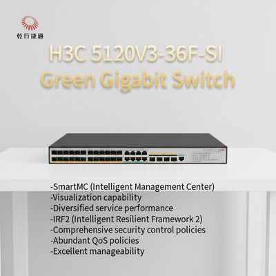 H3C S5120V3-SI Grüner Intelligenter Gigabit Ethernet-Schalter 5120V3-36F-SI