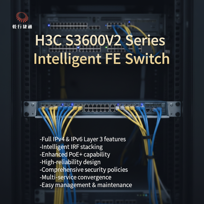 H3C S3600V2-Serie Intelligenter IRF-Schnell-Ethernet-Schalter S3600V2-52TP-SI