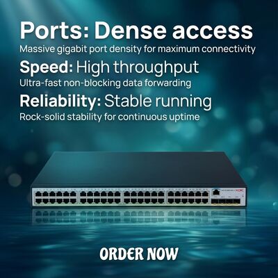S5130V2-52S-LI H3C S5130V2-LI Grüner intelligenter Gigabit-Ethernet-Switch