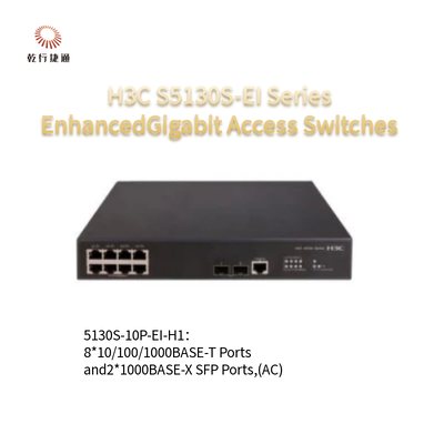 H3C S5130S-EI Serie S5130S-10P-EI-H1 Enhanced Gigabit Access Switches