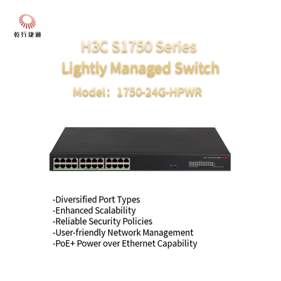 H3C S1750 Serie S1750-24G-HPWR leicht verwalteter Schalter