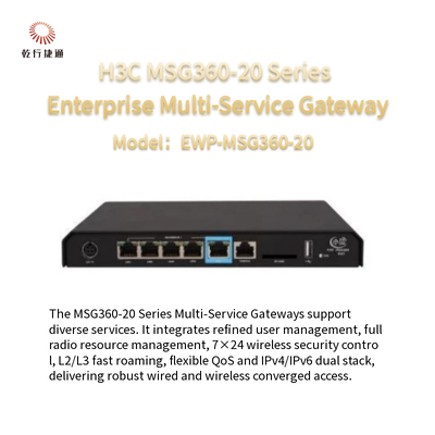 H3C MSG360-20-Serie EWP-MSG360-20 Enterprise Multi-Service-Gateway
