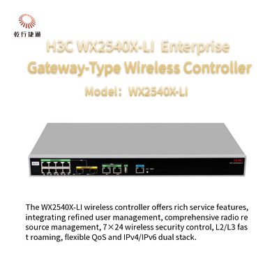 H3C WX2540X-LI Drahtloser Steuergerät des Typs Enterprise Gateway der neuen Generation