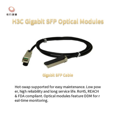Optische H3C-Gigabit-SFP-Module mit geringem Stromverbrauch und Hot-Swap-fähig SFP-GE-LX-SM1310-S