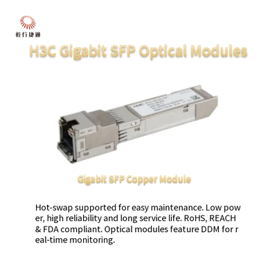 Optische H3C-Gigabit-SFP-Module mit geringem Stromverbrauch und Hot-Swap-fähig SFP-GE-LX-SM1310-S