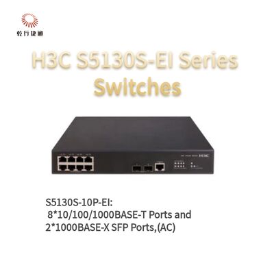 H3C S5130S-10P-EI-Serie Erweiterte Gigabit-Zugriffsschalter,Netzwerkdatenschalter,Managed-Netzwerk-Schalter Lieferanten