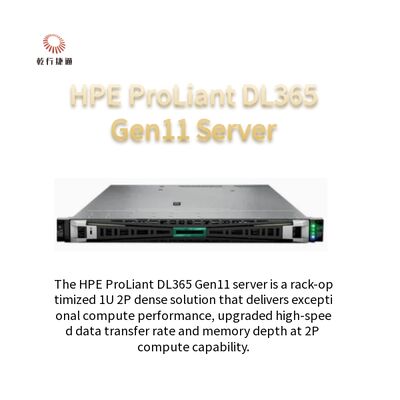 HPE ProLiant DL365 Gen11 Server 1U 2P mit hoher Auflösung Skalierbarer Server für wachsende Unternehmen