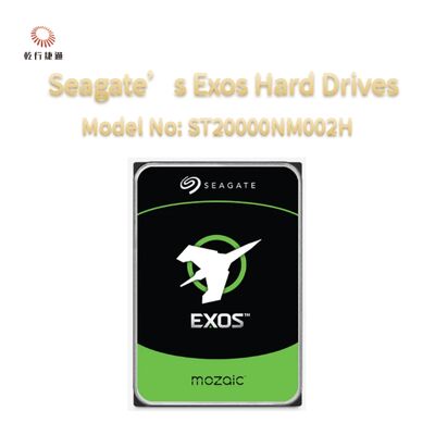 Seagate Exos Enterprise-Festplatten EXOS 20TB Modell-Nr.: ST20000NM002H