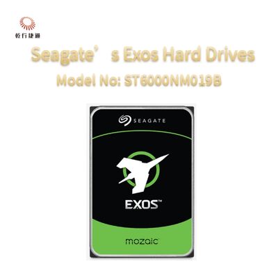 Seagate Exos Enterprise-Festplatten EXOS 6TB Modell-Nr.: ST6000NM019B